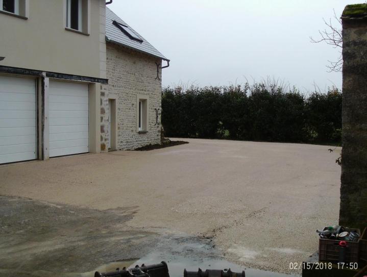 Aménagement cour Pithiviers