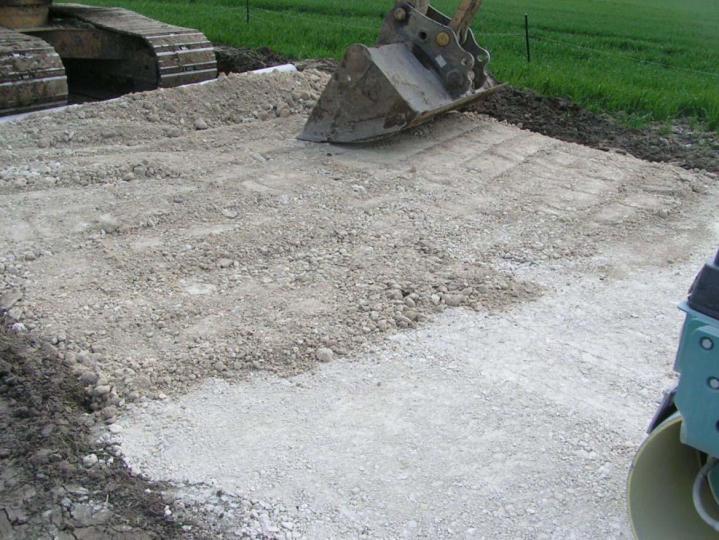 Terrassement cour Pithiviers