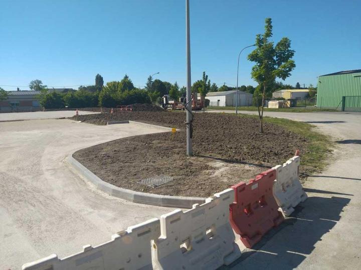 Travaux de terrassement, Vrigny
