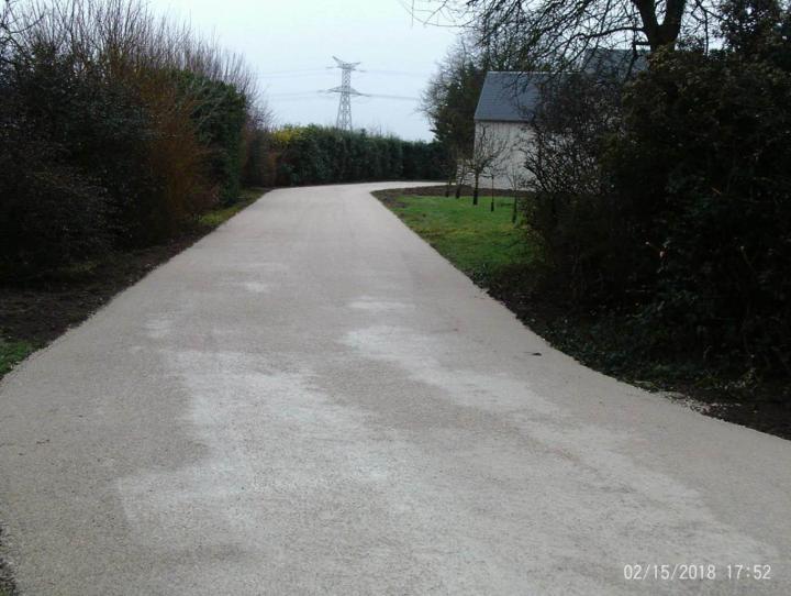 Construction d'allées Pithiviers